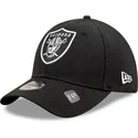 petten-gebogen-zwart-verstelbaar-voor-kinderen-9forty-the-league-van-las-vegas-raiders-nfl-van-new-era