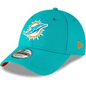 petten-gebogen-blauw-verstelbaar-voor-kinderen-9forty-the-league-van-miami-dolphins-nfl-van-new-era