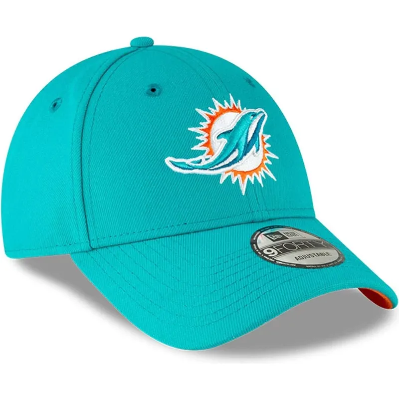 petten-gebogen-blauw-verstelbaar-voor-kinderen-9forty-the-league-van-miami-dolphins-nfl-van-new-era
