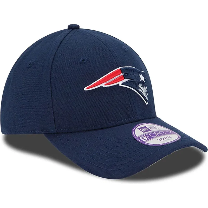 petten-gebogen-marineblauw-verstelbaar-voor-kinderen-9forty-the-league-van-new-england-patriots-nfl-van-new-era petten-gebogen-marineblauw-verstelbaar-voor-kinderen-9forty-the-league-van-new-england-patriots-nfl-van-new-era