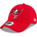 petten-gebogen-rood-verstelbaar-voor-kinderen-9forty-the-league-van-tampa-bay-buccaneers-nfl-van-new-era