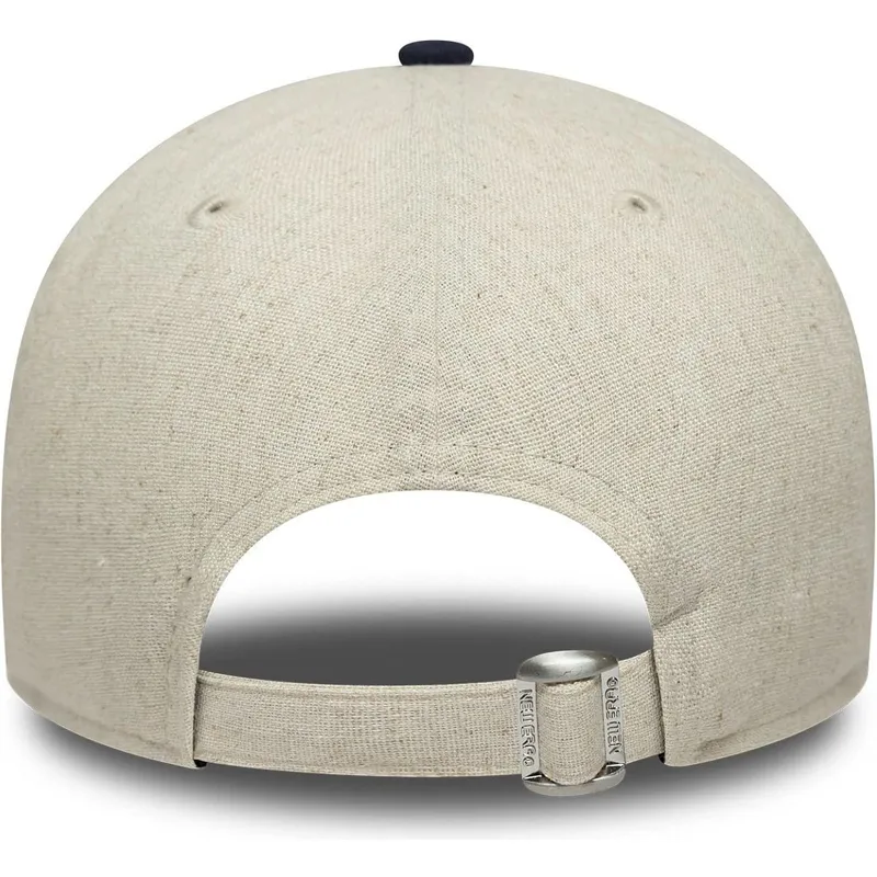 petten-gebogen-beige-verstelbaar-9forty-linen-van-new-era