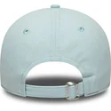 petten-gebogen-blauw-verstelbaar-9twenty-linen-van-los-angeles-dodgers-mlb-van-new-era