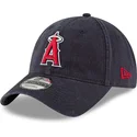 petten-gebogen-marineblauw-verstelbaar-9twenty-core-classic-van-los-angeles-angels-mlb-van-new-era