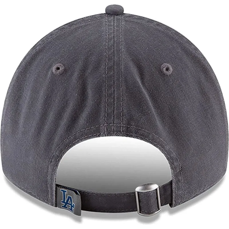 petten-gebogen-grijs-verstelbaar-9twenty-core-classic-van-los-angeles-dodgers-mlb-van-new-era