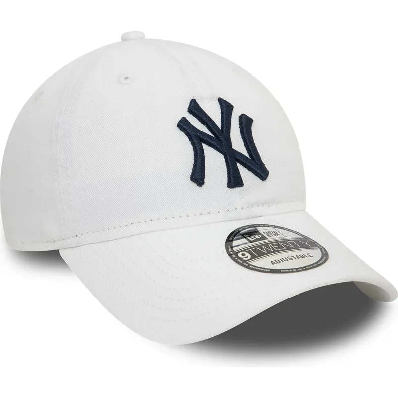 petten-gebogen-wit-verstelbaar-9twenty-core-classic-van-new-york-yankees-mlb-van-new-era petten-gebogen-wit-verstelbaar-9twenty-core-classic-van-new-york-yankees-mlb-van-new-era