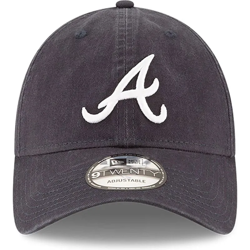 petten-gebogen-marineblauw-verstelbaar-9twenty-core-classic-van-atlanta-braves-mlb-van-new-era petten-gebogen-marineblauw-verstelbaar-9twenty-core-classic-van-atlanta-braves-mlb-van-new-era