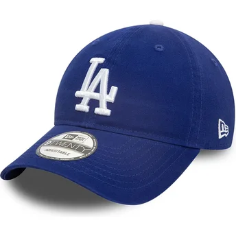 Petten gebogen blauw verstelbaar 9TWENTY Core Classic van Los Angeles Dodgers MLB van New Era