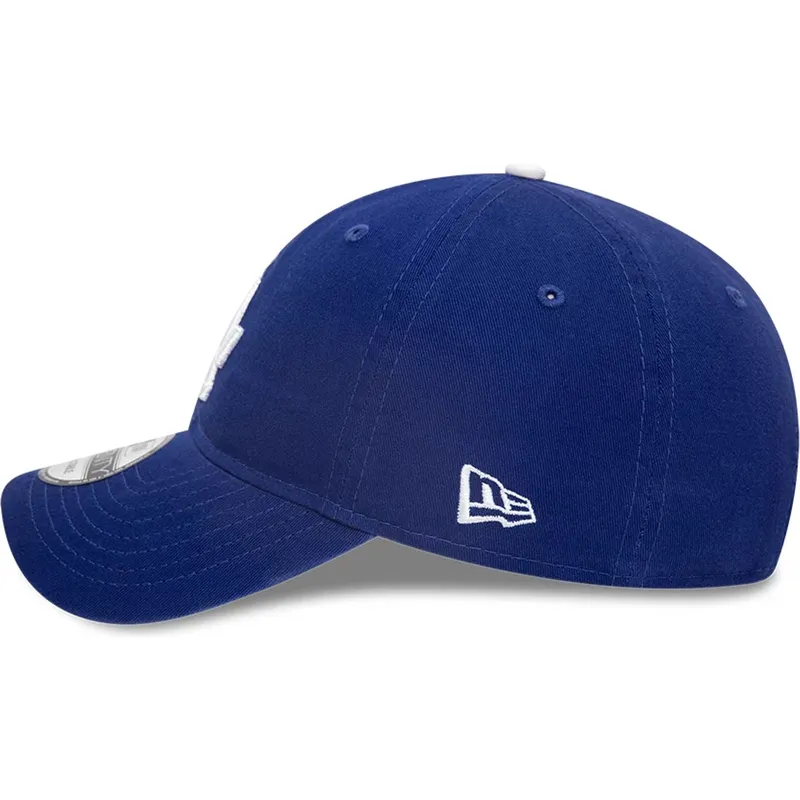 petten-gebogen-blauw-verstelbaar-9twenty-core-classic-van-los-angeles-dodgers-mlb-van-new-era