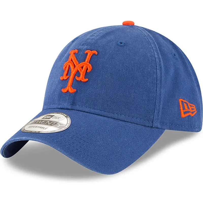 petten-gebogen-blauw-verstelbaar-9twenty-core-classic-van-new-york-mets-mlb-van-new-era