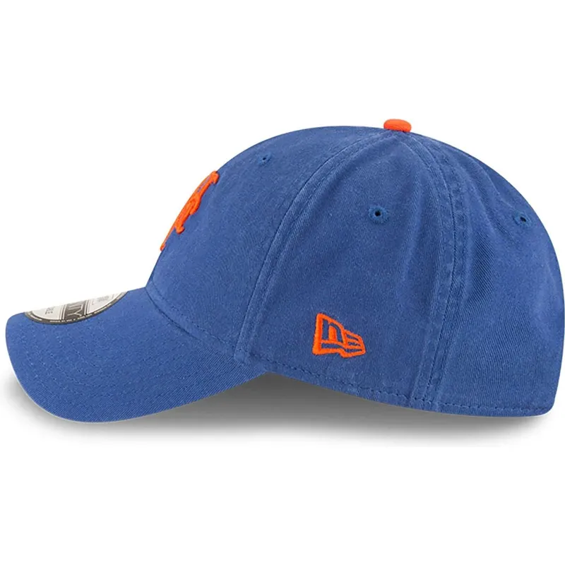 petten-gebogen-blauw-verstelbaar-9twenty-core-classic-van-new-york-mets-mlb-van-new-era