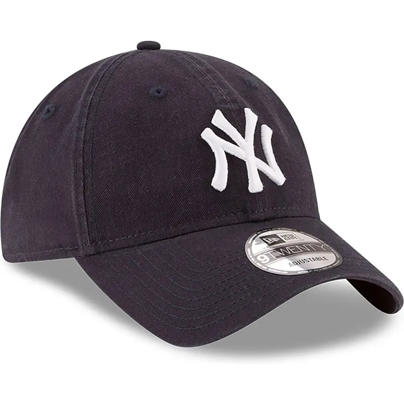 petten-gebogen-marineblauw-verstelbaar-9twenty-core-classic-van-new-york-yankees-mlb-van-new-era petten-gebogen-marineblauw-verstelbaar-9twenty-core-classic-van-new-york-yankees-mlb-van-new-era
