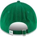 petten-gebogen-groen-verstelbaar-9twenty-core-classic-van-oakland-athletics-mlb-van-new-era