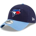 petten-gebogen-marineblauw-verstelbaar-9twenty-core-classic-van-toronto-blue-jays-mlb-van-new-era
