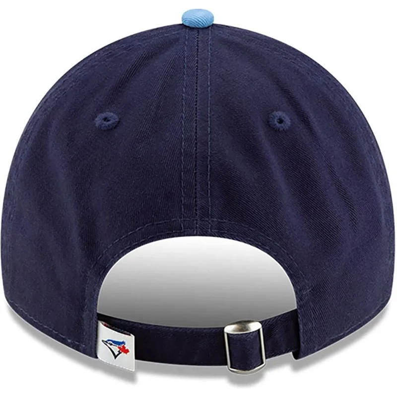 petten-gebogen-marineblauw-verstelbaar-9twenty-core-classic-van-toronto-blue-jays-mlb-van-new-era