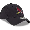 petten-gebogen-marineblauw-verstelbaar-9twenty-core-classic-van-st-louis-cardinals-mlb-van-new-era