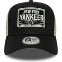 petten-gebogen-zwart-snapback-a-frame-patch-van-new-york-yankees-mlb-van-new-era