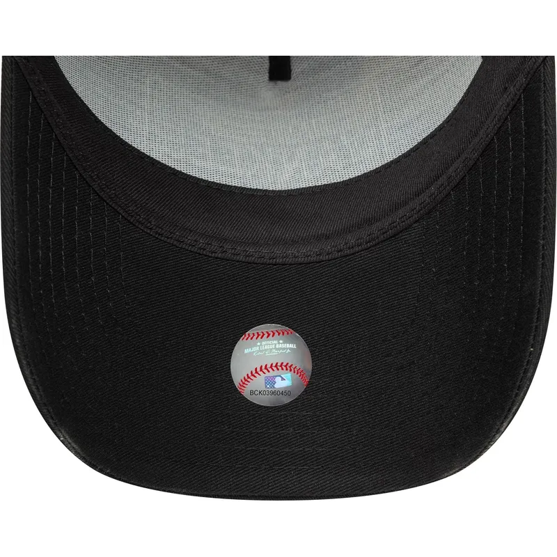 petten-gebogen-zwart-snapback-a-frame-patch-van-new-york-yankees-mlb-van-new-era