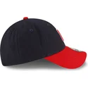 petten-gebogen-marineblauw-verstelbaar-9forty-the-league-van-cleveland-guardians-mlb-van-new-era
