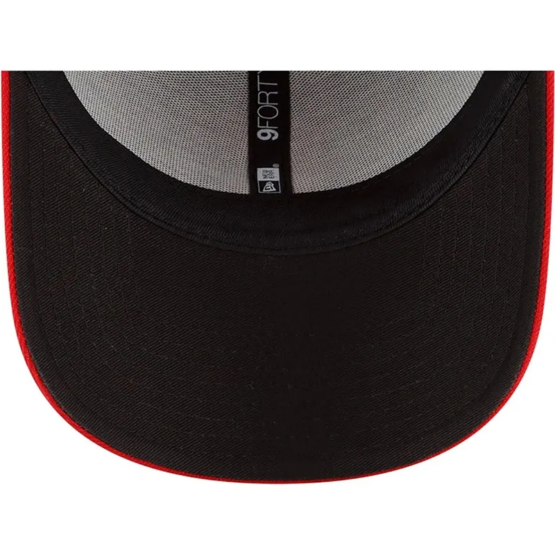 petten-gebogen-marineblauw-verstelbaar-9forty-the-league-van-cleveland-guardians-mlb-van-new-era