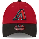 petten-gebogen-marineblauw-verstelbaar-9forty-the-league-van-arizona-diamondbacks-mlb-van-new-era