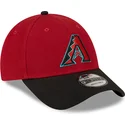 petten-gebogen-marineblauw-verstelbaar-9forty-the-league-van-arizona-diamondbacks-mlb-van-new-era