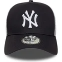 petten-gebogen-marineblauw-snapback-a-frame-multi-patch-van-new-york-yankees-mlb-van-new-era