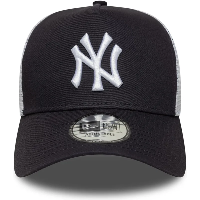 petten-gebogen-marineblauw-snapback-a-frame-multi-patch-van-new-york-yankees-mlb-van-new-era