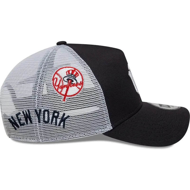 petten-gebogen-marineblauw-snapback-a-frame-multi-patch-van-new-york-yankees-mlb-van-new-era