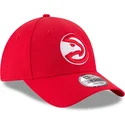 petten-gebogen-rood-verstelbaar-9forty-the-league-van-atlanta-hawks-nba-van-new-era