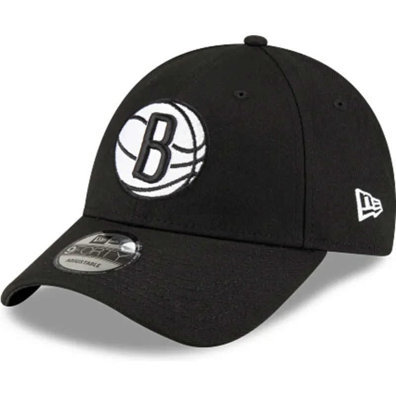petten-gebogen-zwart-verstelbaar-9forty-the-league-van-brooklyn-nets-nba-van-new-era