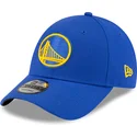 petten-gebogen-blauw-verstelbaar-9forty-the-league-van-golden-state-warriors-nba-van-new-era