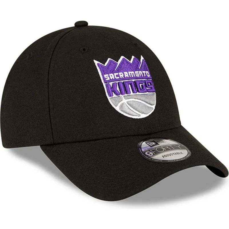 petten-gebogen-zwart-verstelbaar-9forty-the-league-van-sacramento-kings-nba-van-new-era