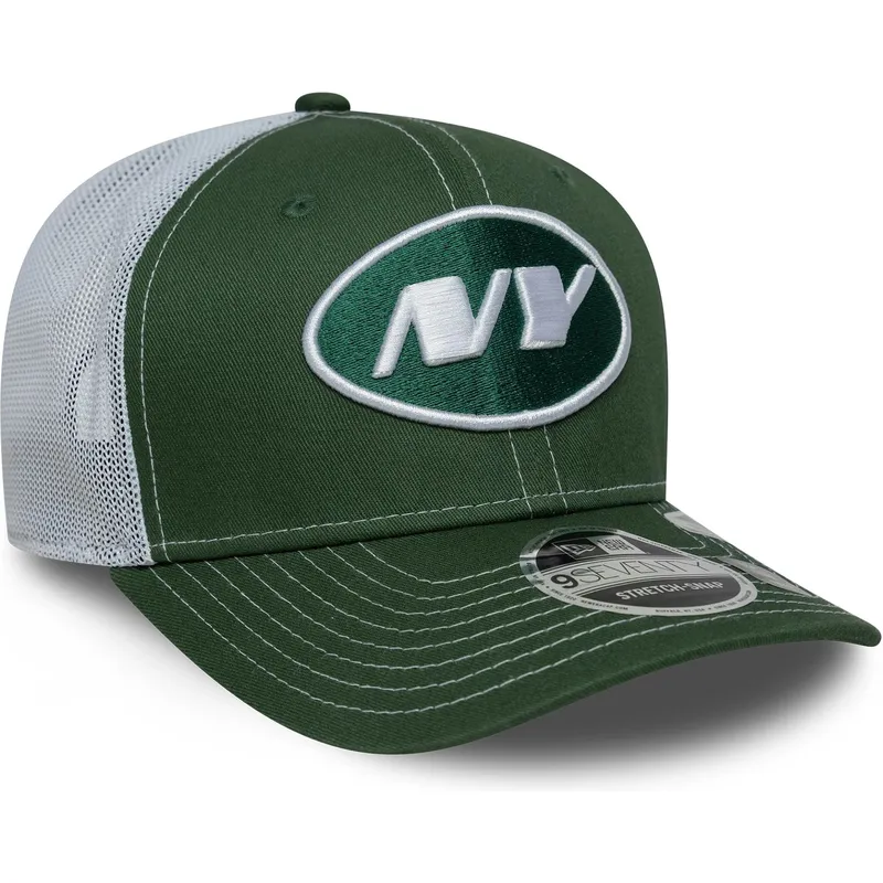 petten-gebogen-groen-snapback-9seventy-stretch-snap-van-new-york-jets-nfl-van-new-era