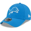 petten-gebogen-blauw-verstelbaar-9forty-the-league-van-detroit-lions-nfl-van-new-era