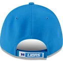 petten-gebogen-blauw-verstelbaar-9forty-the-league-van-detroit-lions-nfl-van-new-era
