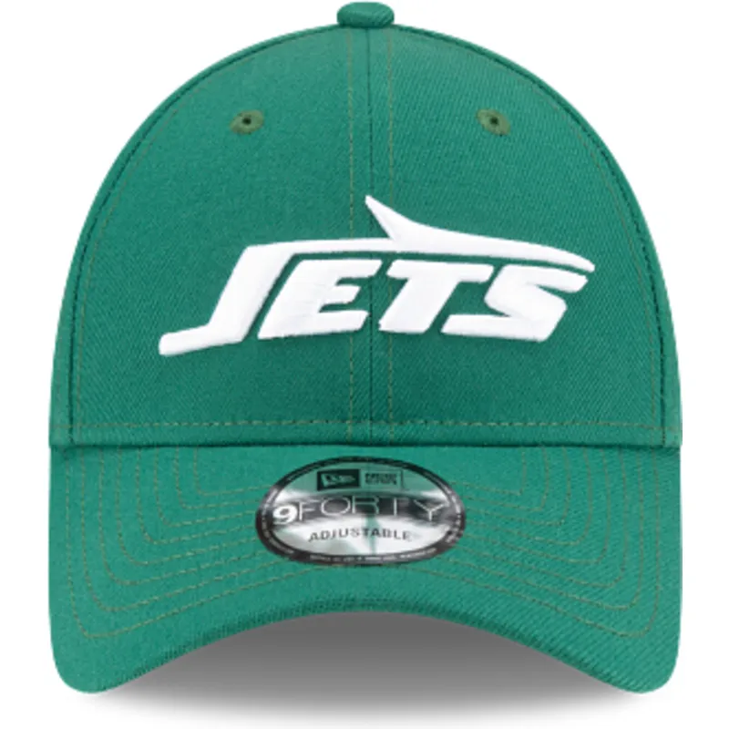 petten-gebogen-groen-verstelbaar-9forty-the-league-van-new-york-jets-nfl-van-new-era