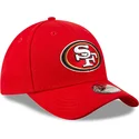 petten-gebogen-rood-verstelbaar-voor-kinderen-9forty-the-league-van-san-francisco-49ers-nfl-van-new-era