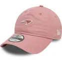 petten-gebogen-roze-verstelbaar-9twenty-seasonal-van-mclaren-racing-formula-1-van-new-era