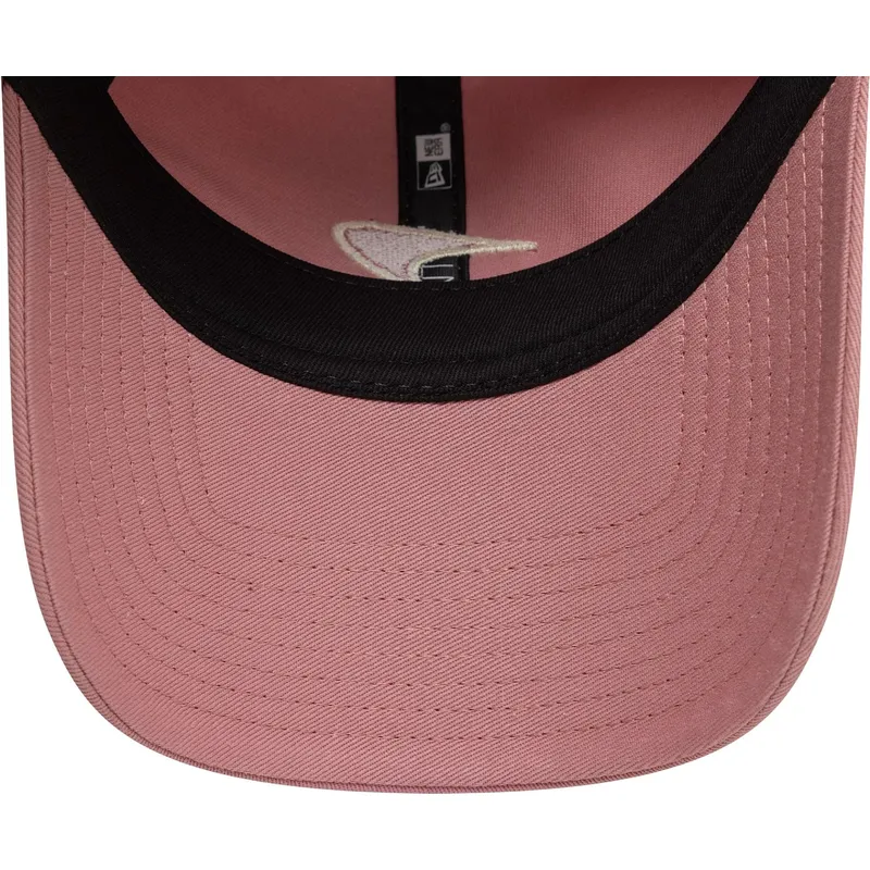 petten-gebogen-roze-verstelbaar-9twenty-seasonal-van-mclaren-racing-formula-1-van-new-era