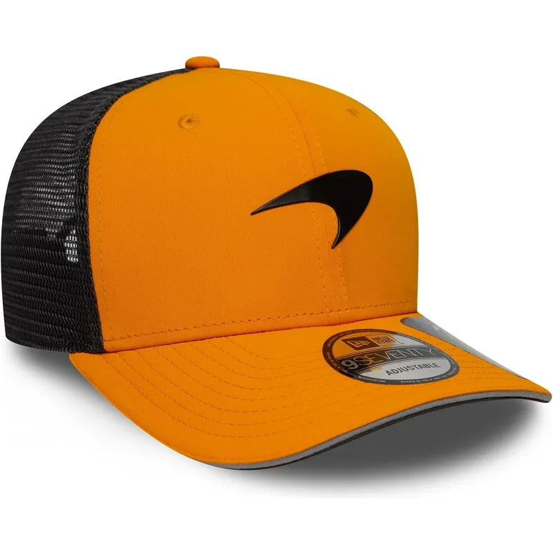 petten-gebogen-oranje-snapback-9seventy-stretch-snap-van-mclaren-racing-formula-1-van-new-era