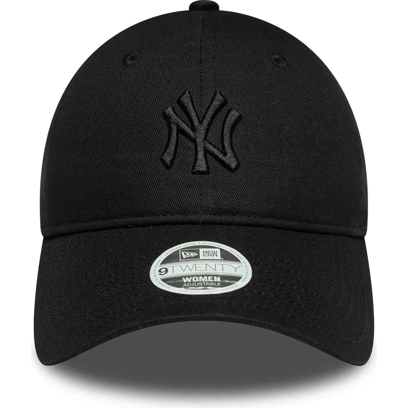 petten-gebogen-zwart-verstelbaar-9twenty-bow-back-van-new-york-yankees-mlb-van-new-era petten-gebogen-zwart-verstelbaar-9twenty-bow-back-van-new-york-yankees-mlb-van-new-era