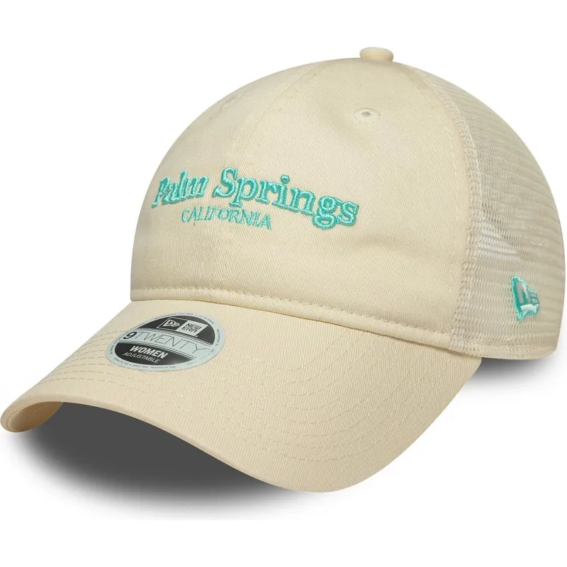 petten-gebogen-beige-verstelbaar-9twenty-city-van-palm-springs-steden-en-stranden-van-new-era