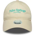 petten-gebogen-beige-verstelbaar-9twenty-city-van-palm-springs-steden-en-stranden-van-new-era