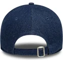petten-gebogen-marineblauw-verstelbaar-9twenty-denim-van-new-york-yankees-mlb-van-new-era