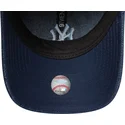 petten-gebogen-marineblauw-verstelbaar-9twenty-denim-van-new-york-yankees-mlb-van-new-era