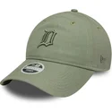 petten-gebogen-groen-verstelbaar-9twenty-linen-van-detroit-tigers-mlb-van-new-era