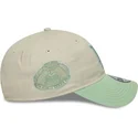 petten-gebogen-beige-verstelbaar-9twenty-world-series-cooperstown-van-los-angeles-dodgers-mlb-van-new-era