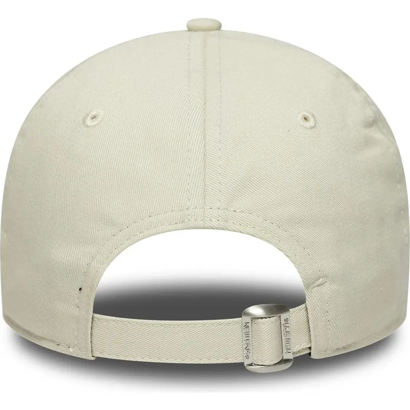 petten-gebogen-beige-verstelbaar-9twenty-world-series-cooperstown-van-new-york-yankees-mlb-van-new-era