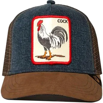 petten-gebogen-bruin-snapback-denim-big-strut-the-farm-van-goorin-bros